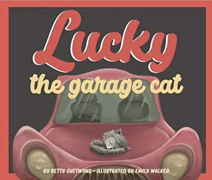 Lucky the garage cat