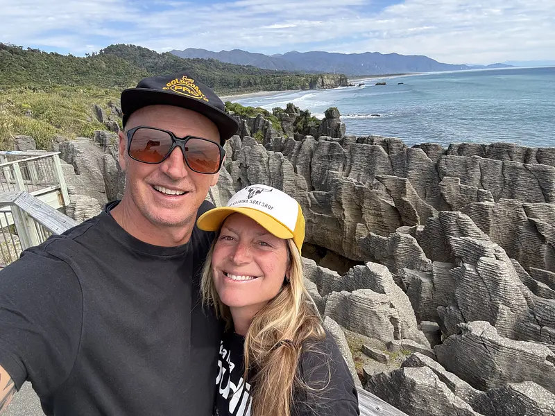 Cruising the west coast of NZ